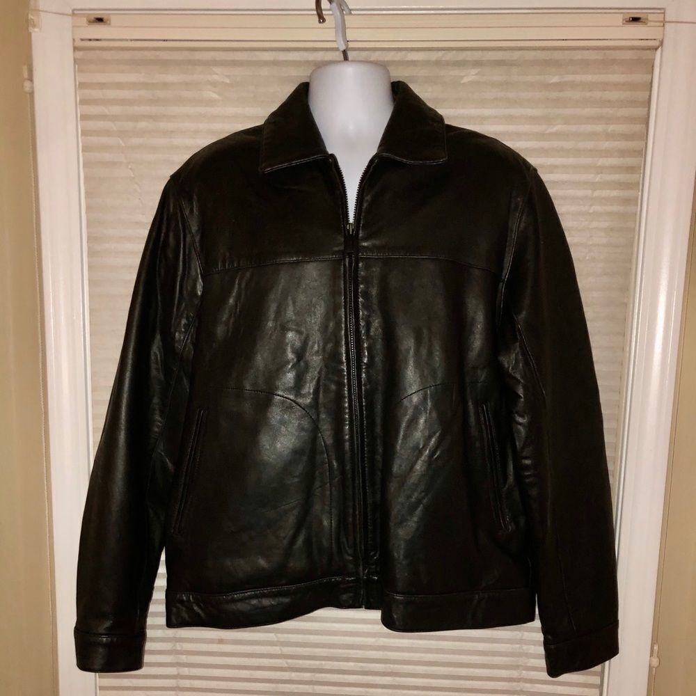 Kenneth Cole Reaction Leather Jacket